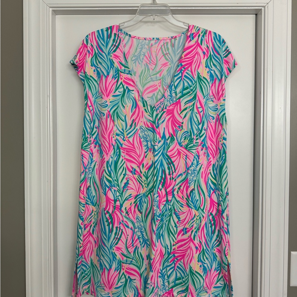 Lily Pulitzer swim cover size large